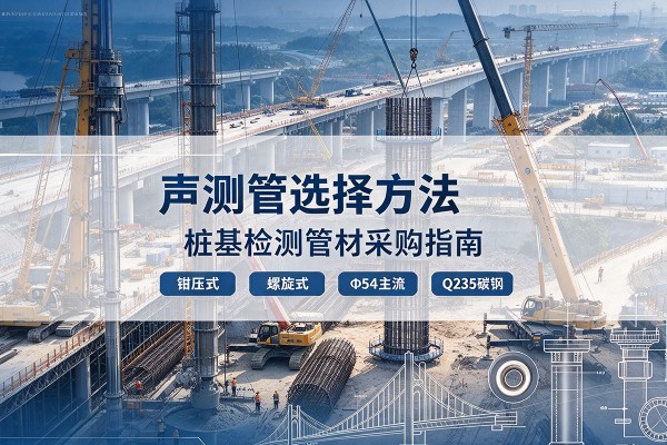 红山声测管选型标准