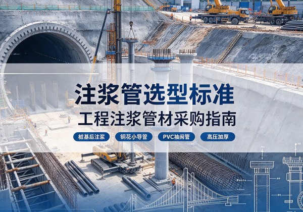 红山注浆管选型标准